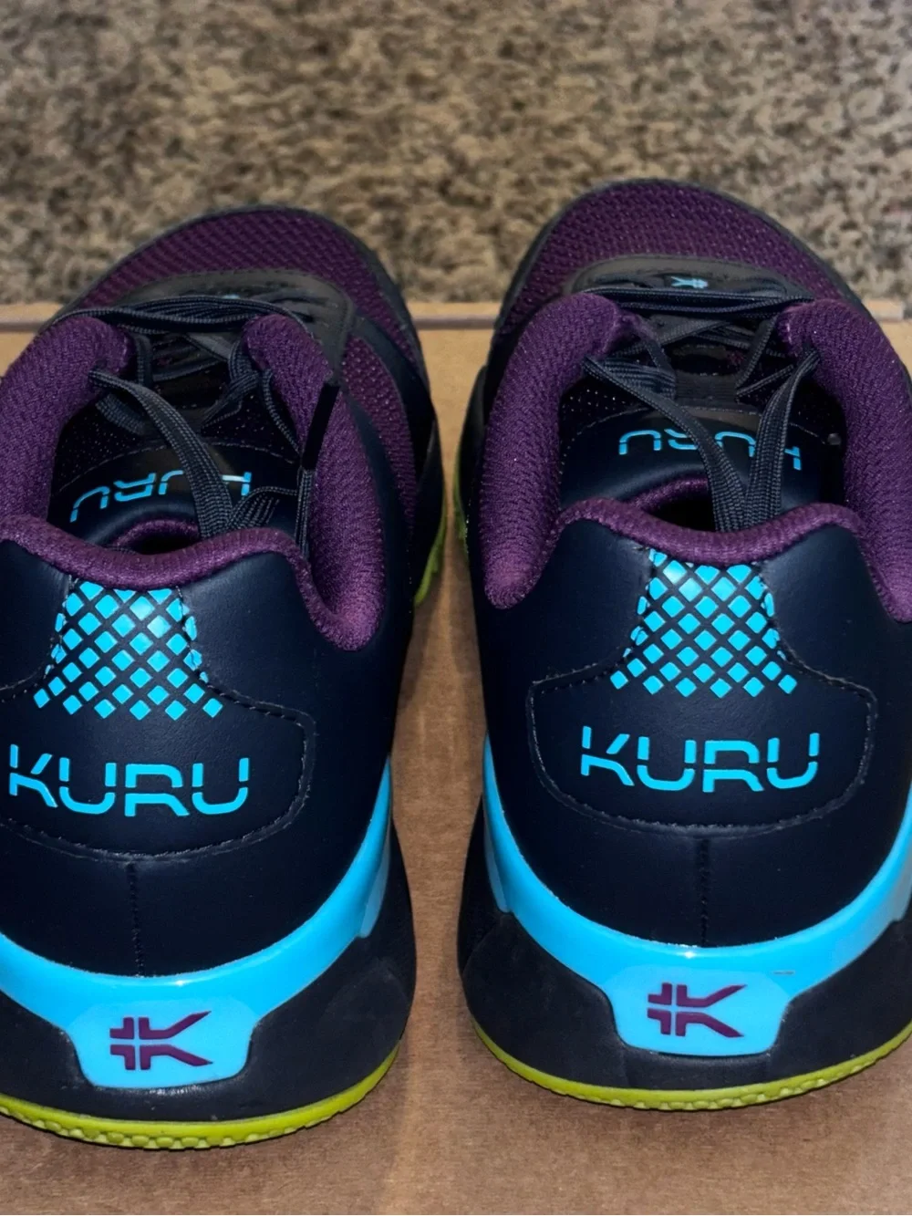 Kuru Quantum 2.0 Womens Size 11 Grape Athletic Running Shoes Sneakers New
